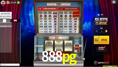 Descubra o Mundo do Cassino Online com 888pg